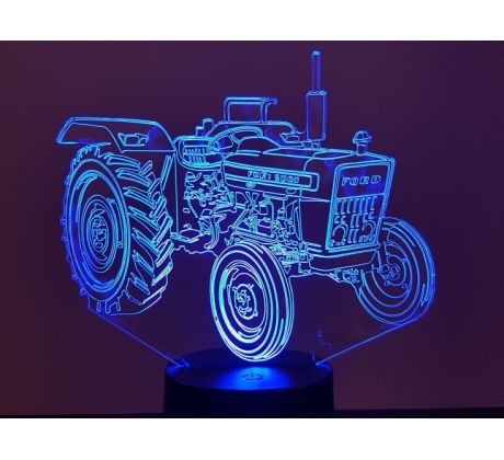 Beling 3D lampa, Malo traktor ford , 7 farebná QQARDSTL5