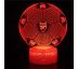 Beling 3D lampa, Lopta s logom Arsenal, 7 barevná S96