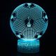Beling 3D lampa, 3D lampa lopta s logom tottenham, 7 barevná S71SKS8