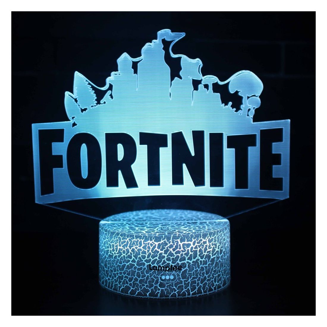 x-dekorace.cz - 3D LAMPY FORTNITE - Beling 3D lampa ...