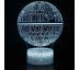 Beling 3D star wars lampa, Death Star, 7 barevná S5