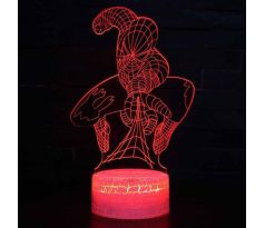 Beling Dětská lampa, Spider Man, 7 barevná S1137