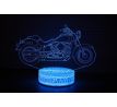 Beling 3D lampa, Harley Davidson old , 7 barevná S5DS13
