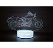 Beling 3D lampa, Harley Davidson old , 7 barevná S5DS13