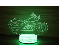 Beling 3D lampa, Harley Davidson old , 7 barevná S5DS13