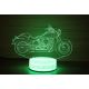 Beling 3D lampa, Harley Davidson old , 7 barevná S5DS13