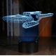 Beling 3D lampa, Star Trek USS Enterprise, 7 barevná S10