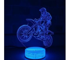 Beling 3D lampa, KTM jazdec , 7 farebná HHX85