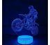 Beling 3D lampa, KTM jazdec , 7 farebná HHX85