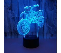 Beling 3D lampa, Dirt bike , 7 farebná HHX855521