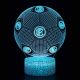 Beling 3D lampa, 3D lampa Inter Milán, 7 barevná BV5
