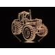 Beling 3D lampa, Traktor Case IH 1450XL, 7 farebná W75