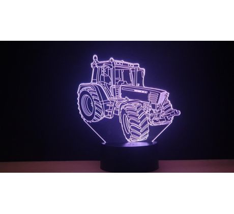 Beling 3D lampa, Traktor Fendt 511 , 7 farebná PPE5