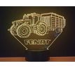 Beling 3D lampa, Traktor Fendt s prívesom, 7 farebná PPE56