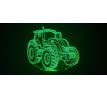 Beling 3D lampa, Valtra, 7 farebná 55KHD87