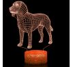 Beling 3D lampa, Beagle, 7 farebná JAK1