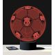 Beling 3D lampa, Lopta s logom Liverpool, 7 barevná S91