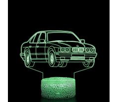 Beling 3D lampa,BMW M5 E34, 7 farebná ZZI25