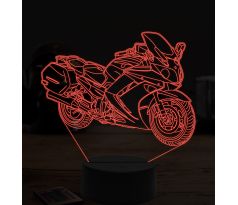 Beling 3D lampa,Yamaha fjr 1300, 7 farebná ZZ65