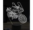 Beling 3D lampa,Yamaha motorka, 7 farebná ZZ62