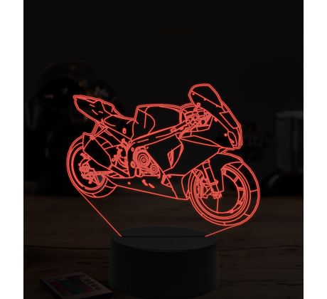 Beling 3D lampa,Suzuki GSX1000R, 7 farebná ZZ59