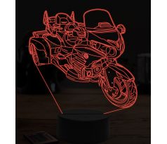 Beling 3D lampa,Honda trojkolka, 7 farebná ZZ49