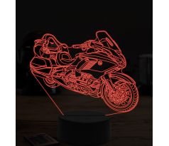 Beling 3D lampa,Honda gl 1800 gold wing, 7 farebná ZZ46