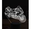 Beling 3D lampa,Honda gl 1800 gold wing, 7 farebná ZZ46