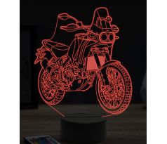 Beling 3D lampa,Ducati desert X, 7 farebná ZZ36