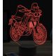 Beling 3D lampa,Ducati desert X, 7 farebná ZZ36
