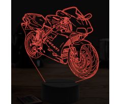 Beling 3D lampa, ducati 916, 7 farebná ZZ34