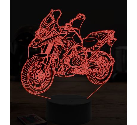 Beling 3D lampa, BMW  R1250 gs, 7 farebná ZZ29