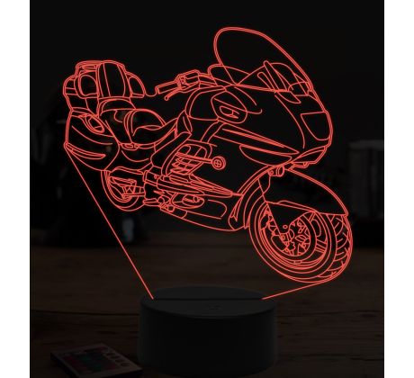 Beling 3D lampa, BMW K 1200 lt, 7 farebná ZZ28