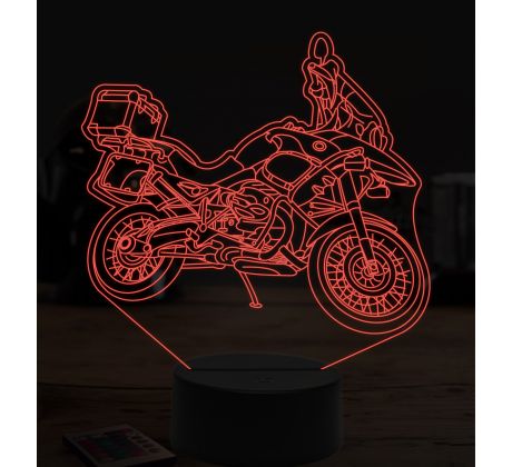 Beling 3D lampa, BMW bike , 7 farebná ZZ25