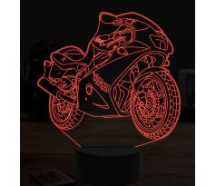 Beling 3D lampa, Bimota yb9, 7 farebná ZZ23