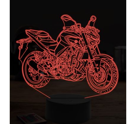 Beling 3D lampa,Yamaha MT-03, 7 farebná ZZ18