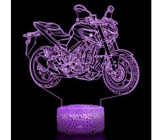 Beling 3D lampa,Yamaha MT-03, 7 farebná ZZ16