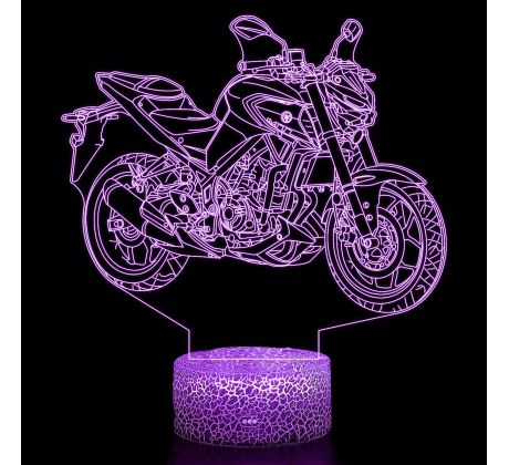 Beling 3D lampa,Yamaha MT-03, 7 farebná ZZ16