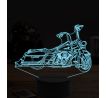 Beling 3D lampa, Harley davidson bike, 7 farebná ZZ5