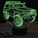 Beling 3D lampa,nissan patrol Y60, 7 farebná Y20