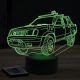 Beling 3D lampa,nissan offroad pickup 2 , 7 farebná Y118