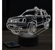 Beling 3D lampa,nissan offroad pickup 2 , 7 farebná Y118