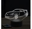 Beling 3D lampa, nissan 370Z nismo, 7 farebná Y9