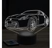 Beling 3D lampa, nissan 370Z, 7 farebná Y8