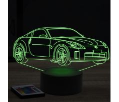 Beling 3D lampa, nissan 350Z, 7 farebná Y7