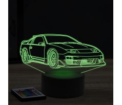 Beling 3D lampa, nissan 300ZX, 7 farebná Y6