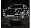 Beling 3D lampa, nissan 240SX, 7 farebná Y5