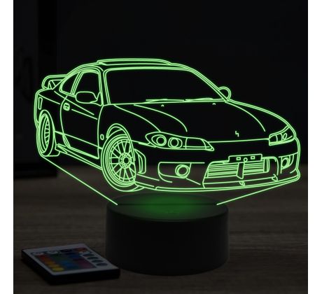 Beling 3D lampa, Nissan Silvia S15 Spec R 1999, 7 farebná Y2