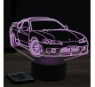 Beling 3D lampa, Nissan Silvia S15 Spec R 1999, 7 farebná Y2