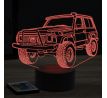 Beling 3D lampa, nissan safari 1995, 7 farebná Y1